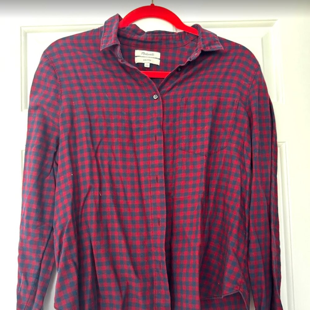 Madewell Fitted Flannel